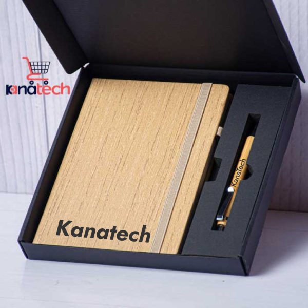 Notebook & pen gift set engraving