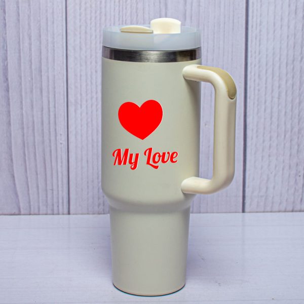 Custom valentine stanley cup