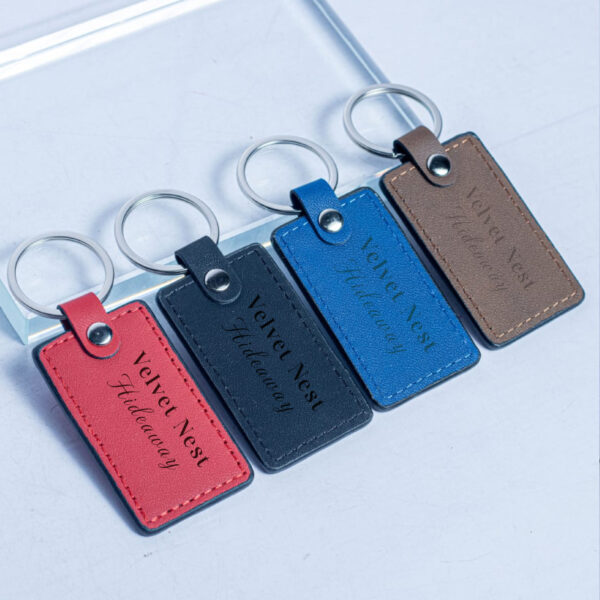 Branded leather keyring kenya