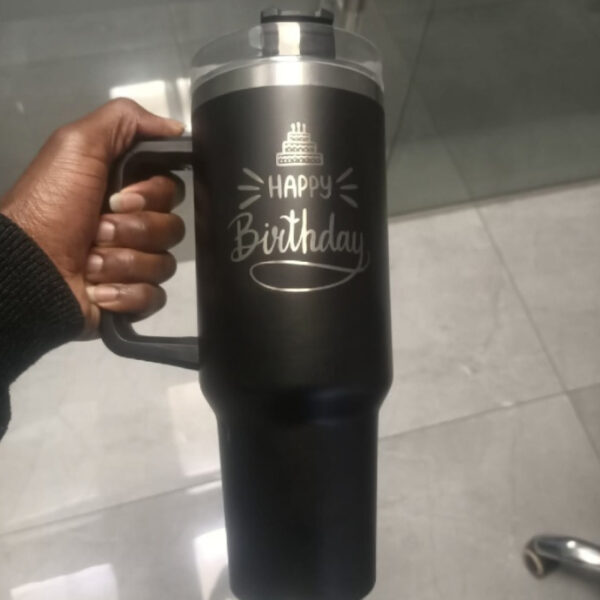 Engraved stanley mug in kenya