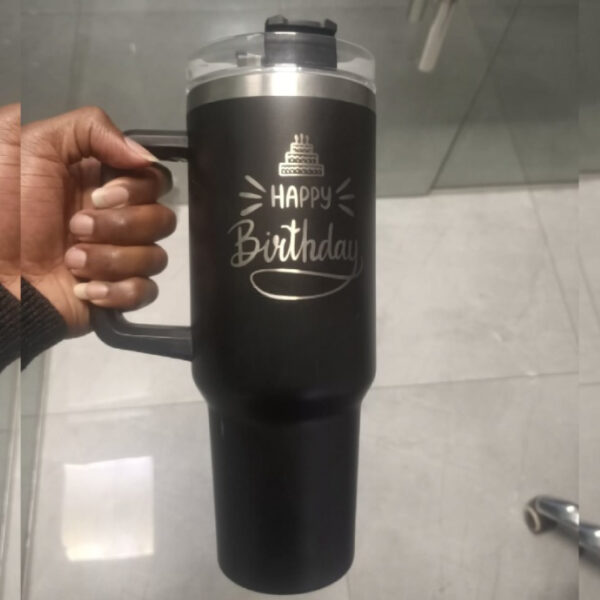 Engraved stanley mug in kenya