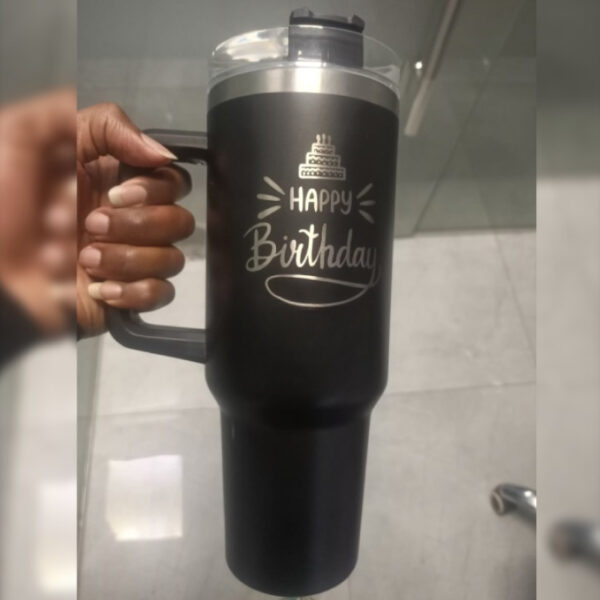 Engraved stanley mug in kenya