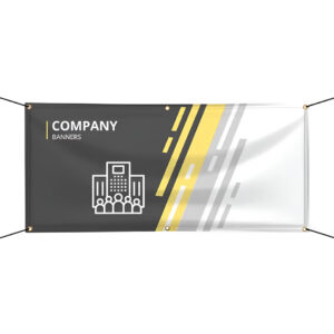 Corporate outdoor banner