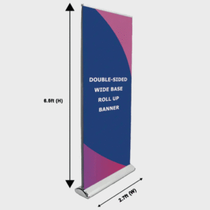 Double-Sided Broadbase Banner