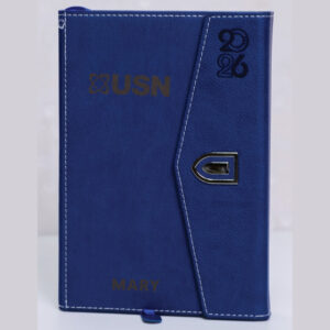 Company engraved b5 diary 2026