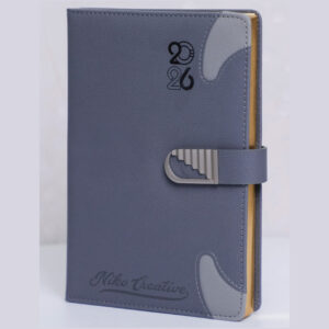 Branded leather 2026 a4 diary