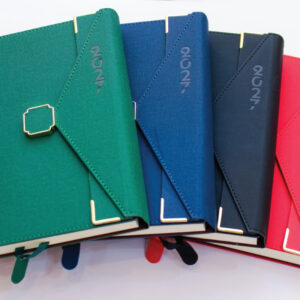 Home 4 Business a5 diaries 2027 available in red, green, blue and black, ideal for branded corporate gifts, staff gifts, client giveaways and business promotions in kenya.