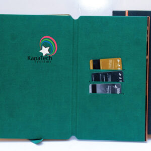 Home 14 Corporate a5 diaries 2027 available in grey, green, blue and black, ideal for branded staff gifts, client gifts and corporate giveaways in kenya.